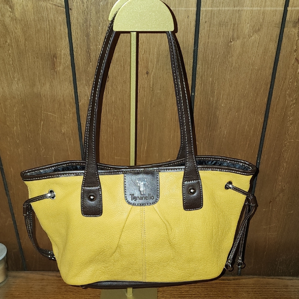 Leather Tignanello Shoulder Bag
